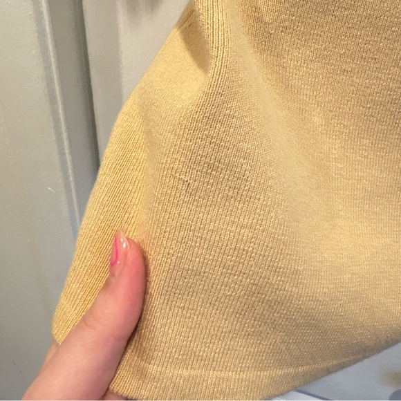 Vintage Tan Hampshire Studio Shirt and Cardigan Set - Size Medium - Picture 8 of 15